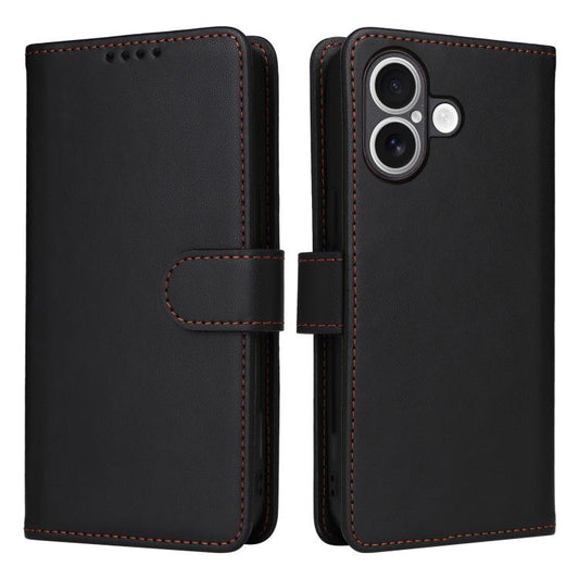 For iPhone 17 BETOPNICE BN-005 2 in 1 Detachable Imitate Genuine Leather Phone Case(Black) - iPhone 17 Cases by BETOPNICE | Online Shopping UK | buy2fix