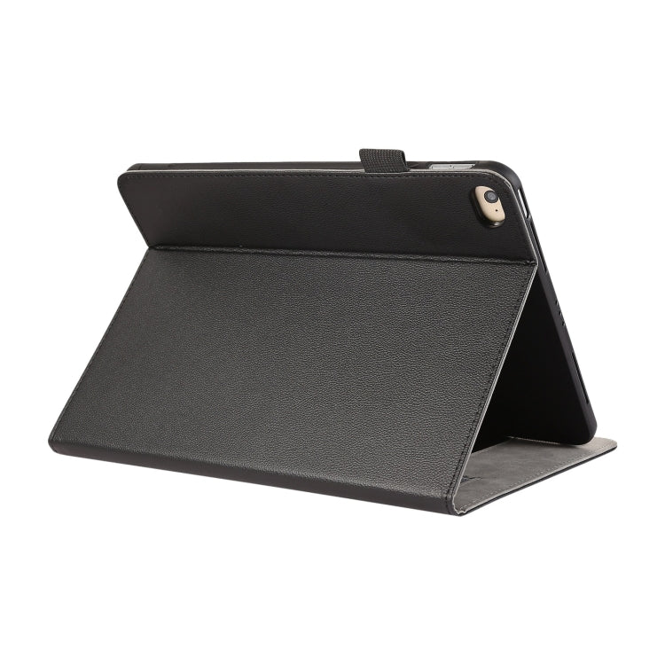 For iPad mini 5 / 4 / 3 / 2 Litchi Texture Leather Sucker Tablet Case(Black) - iPad mini (2019) / mini 5 Cases by buy2fix | Online Shopping UK | buy2fix