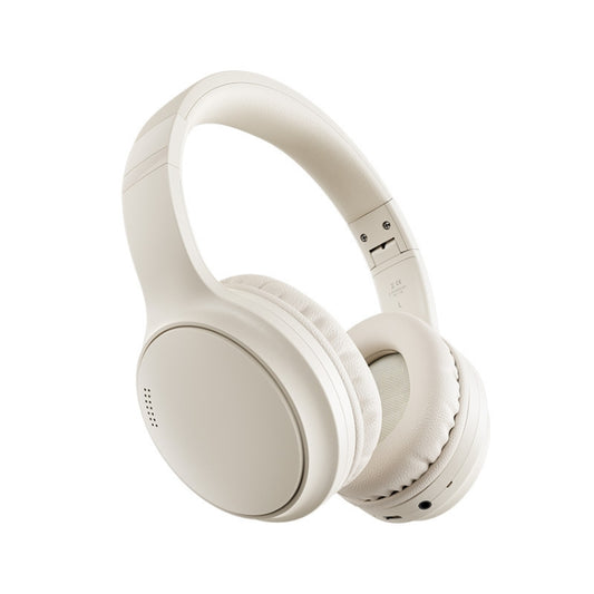BT037 Sports Stereo Wireless Bluetooth ANC Noise Reduction Headphones(Beige) by buy2fix