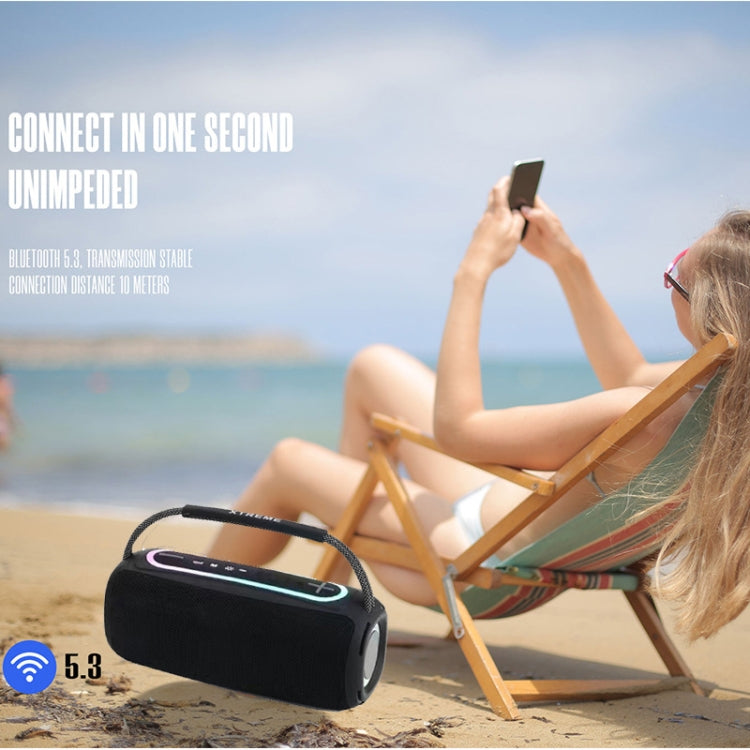 T&G P11 Pro 20W Portable 3D Stereo Bluetooth Speaker with RGB Colorful Light(Red) - Desktop Speaker by T&G | Online Shopping UK | buy2fix