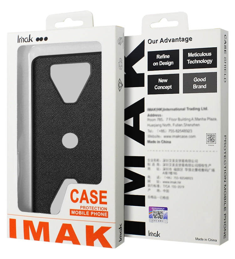 For Huawei Mate 60 Pro / 60 Pro+ IMAK LX-5 Series Shockproof PC + PU + TPU Protective Phone Case(Weaving Texture) by imak