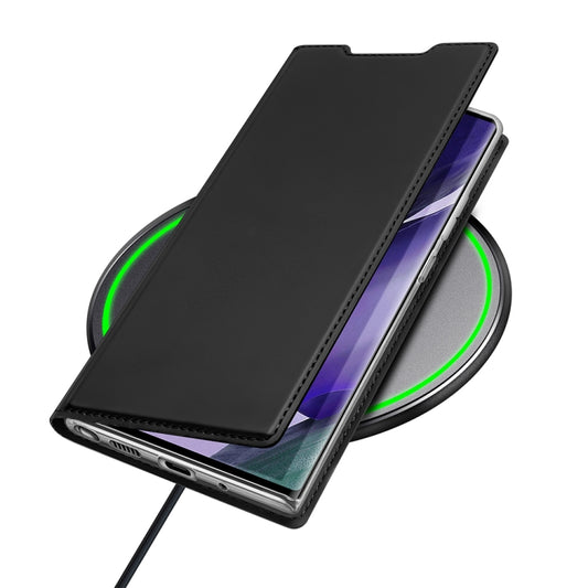 For Samsung Galaxy Note 20 Ultra DUX DUCIS Skin Pro Series Horizontal Flip PU + TPU Leather Case, with Holder & Card Slots(Black) by DUX DUCIS