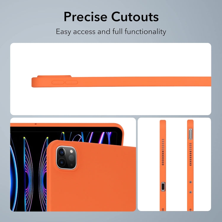 For iPad Air 13 2024 / Air 13 2025 Oil Spray Skin-friendly TPU Tablet Case(Orange) - iPad Air 13 2025 / 2024 Cases by buy2fix | Online Shopping UK | buy2fix