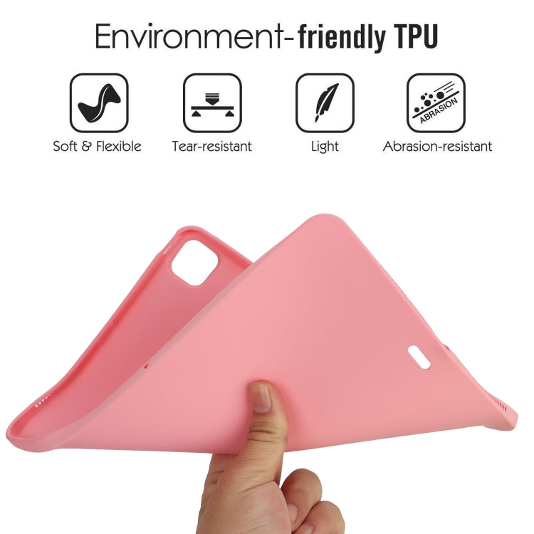 For iPad Air 13 2024 / Air 13 2025 Oil Spray Skin-friendly TPU Tablet Case(Pink) - iPad Air 13 2025 / 2024 Cases by buy2fix | Online Shopping UK | buy2fix