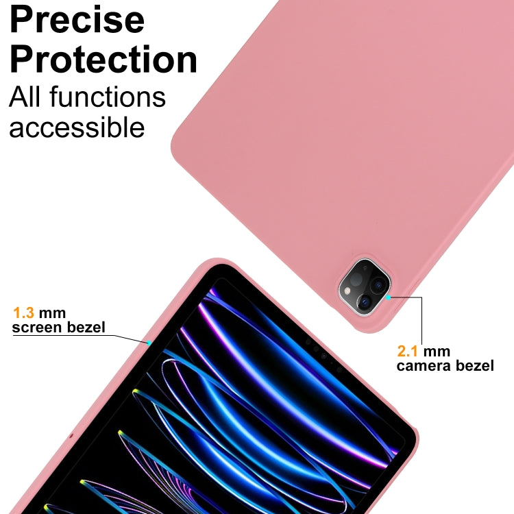 For iPad Air 13 2024 / Air 13 2025 Oil Spray Skin-friendly TPU Tablet Case(Pink) - iPad Air 13 2025 / 2024 Cases by buy2fix | Online Shopping UK | buy2fix