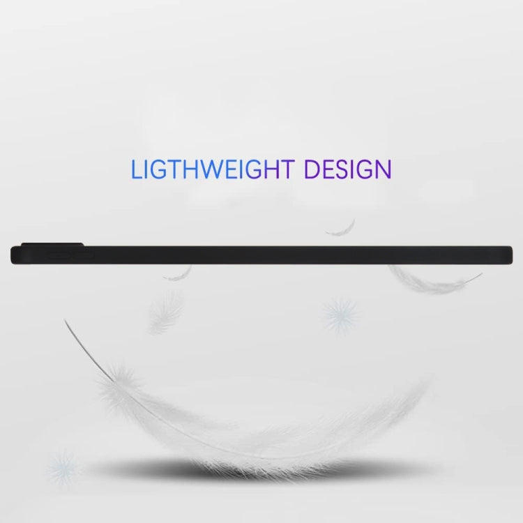 For iPad Air 13 2024 / Air 13 2025 Oil Spray Skin-friendly TPU Tablet Case(Black) - iPad Air 13 2025 / 2024 Cases by buy2fix | Online Shopping UK | buy2fix