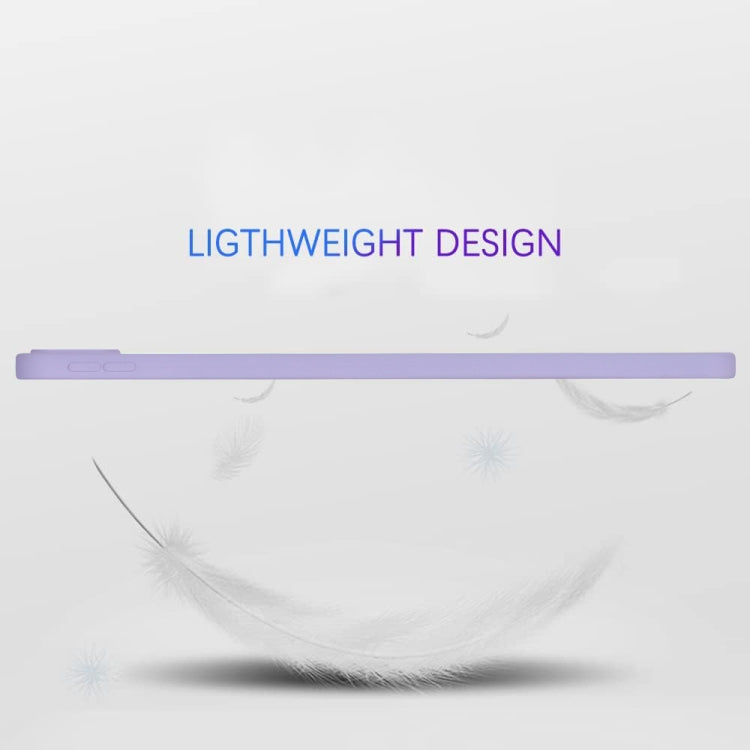 For iPad Air 13 2024 / Air 13 2025 Oil Spray Skin-friendly TPU Tablet Case(Purple) - iPad Air 13 2025 / 2024 Cases by buy2fix | Online Shopping UK | buy2fix