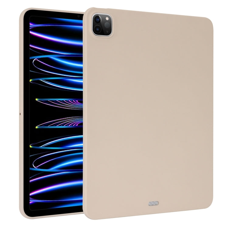For iPad Pro 12.9 2018/2020/2021/2022 Oil Spray Skin-friendly TPU Tablet Case(Milk White) - iPad Pro 12.9 (2022/2021) Cases by buy2fix | Online Shopping UK | buy2fix