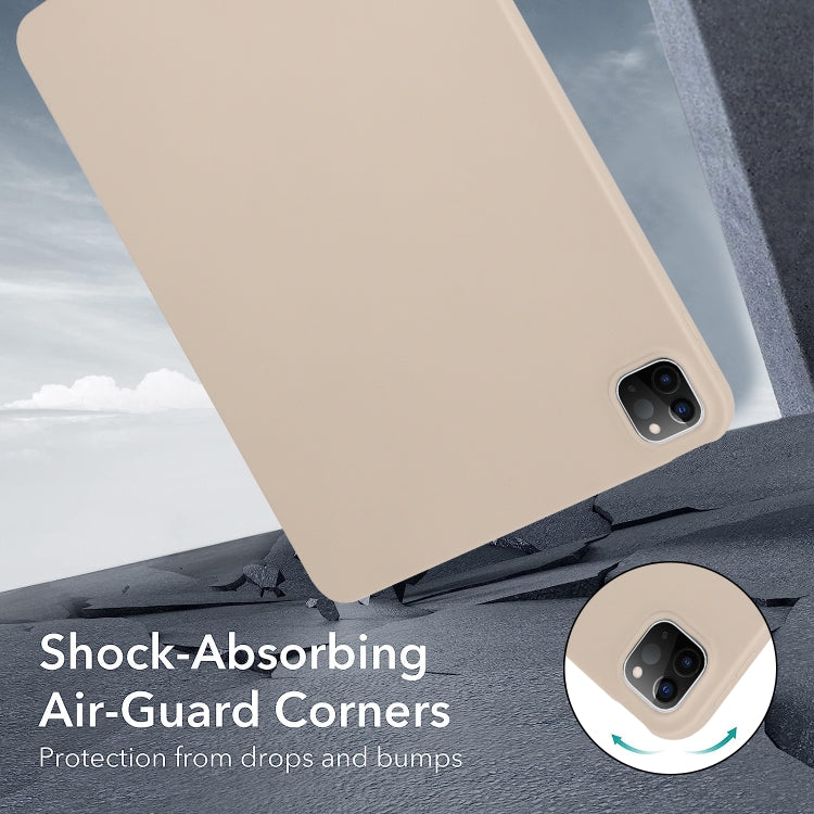 For iPad Pro 12.9 2018/2020/2021/2022 Oil Spray Skin-friendly TPU Tablet Case(Milk White) - iPad Pro 12.9 (2022/2021) Cases by buy2fix | Online Shopping UK | buy2fix