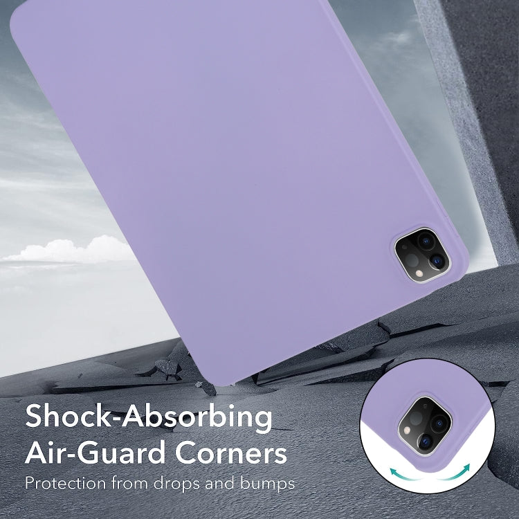 For iPad Pro 12.9 2018/2020/2021/2022 Oil Spray Skin-friendly TPU Tablet Case(Purple) - iPad Pro 12.9 (2022/2021) Cases by buy2fix | Online Shopping UK | buy2fix