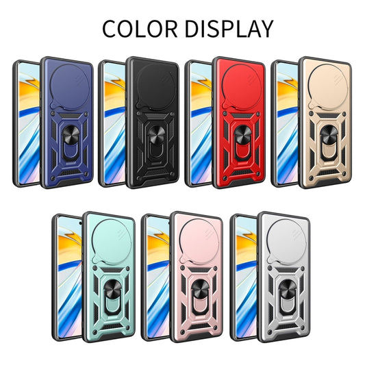 For Xiaomi 14 Ultra Sliding Camera Cover Design TPU Hybrid PC Phone Case(Blue) by buy2fix
