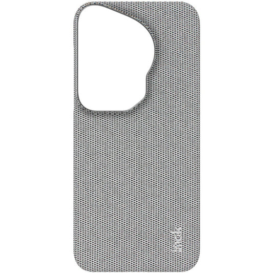 For Huawei Pura 70 Ultra imak Ruiyi Series Cloth Texture PU + PC Phone Case(Light Grey) by imak