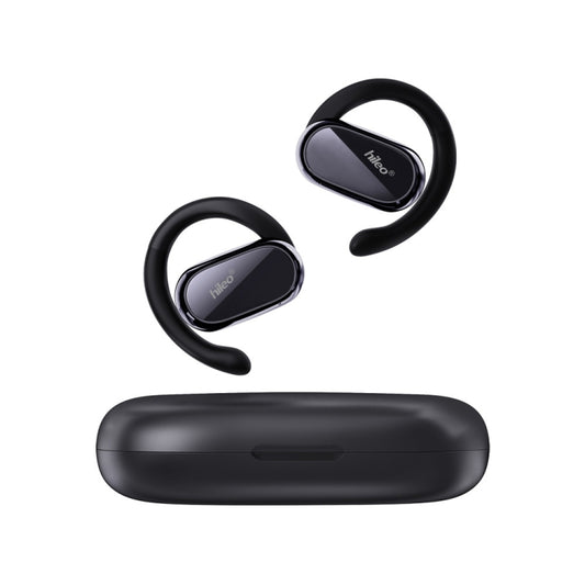 Hileo Hi92 LED Display TWS Wireless Bluetooth IPX5 Waterproof Noise Reduction Earphone(Black) by Hileo