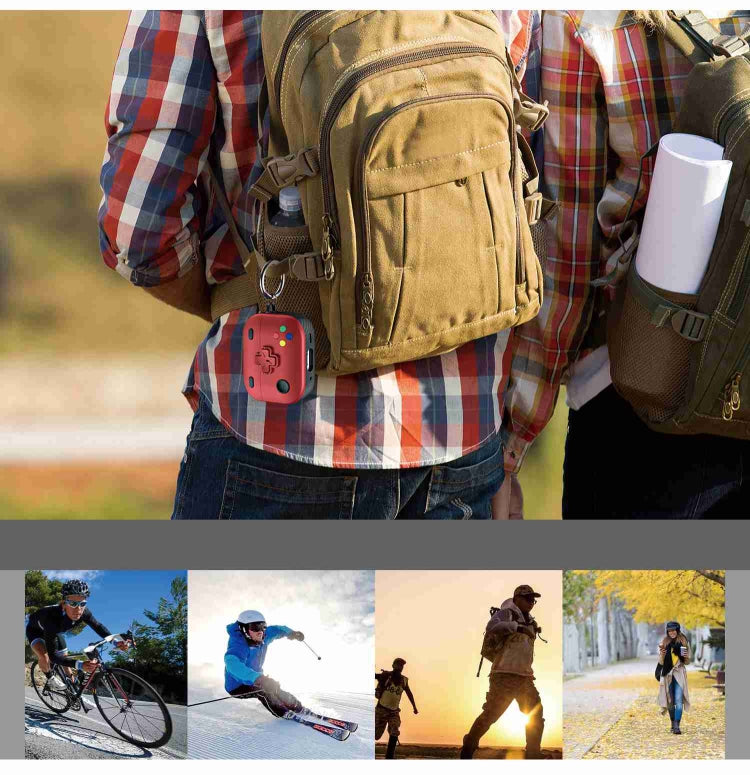 For AirPods 2 / 1 Game Console Shape Wireless Earphones Protective Case(Red) by buy2fix