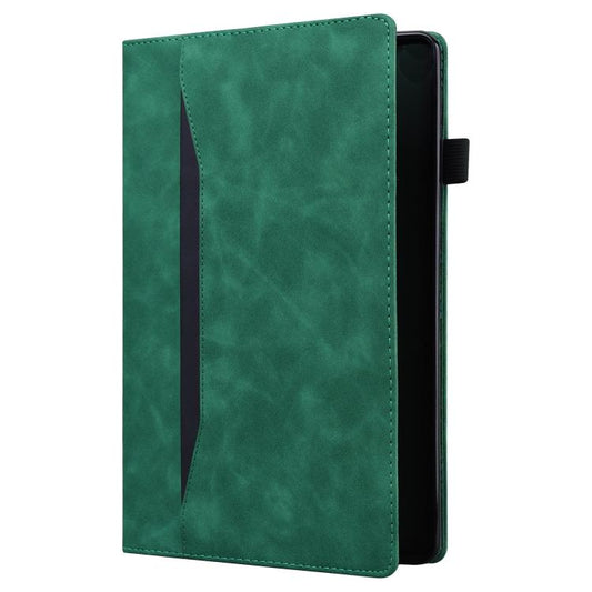 For Samsung Galaxy Tab S10 FE+ Splicing Shockproof Leather Tablet Case(Green) - Galaxy Tab S10 FE+ by buy2fix | Online Shopping UK | buy2fix