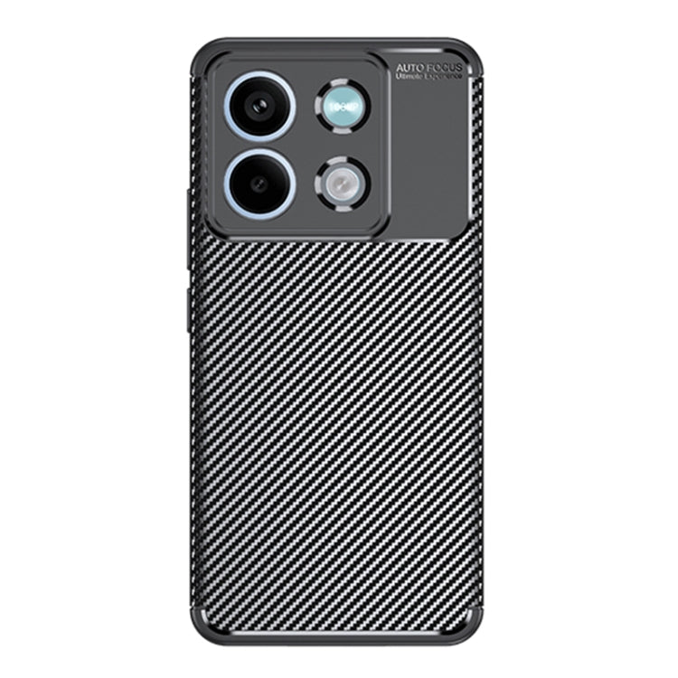 For Xiaomi Redmi Note 13 Carbon Fiber Texture Shockproof TPU Phone Case(Black) - Xiaomi Cases by buy2fix | Online Shopping UK | buy2fix