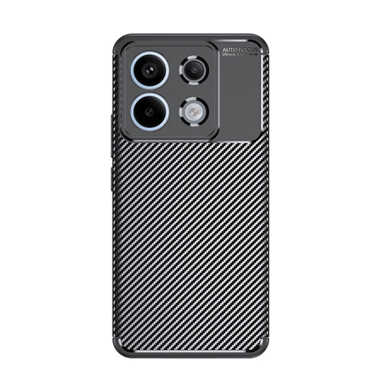 For Xiaomi Redmi Note 13 Pro+ Carbon Fiber Texture Shockproof TPU Phone Case(Black) - Xiaomi Cases by buy2fix | Online Shopping UK | buy2fix