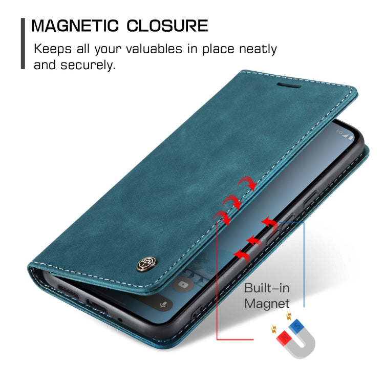 For Google Pixel 10 Pro XL / 9 Pro XL CaseMe 013 Multifunctional Horizontal Flip Leather Phone Case(Blue) - Google Cases by CaseMe | Online Shopping UK | buy2fix
