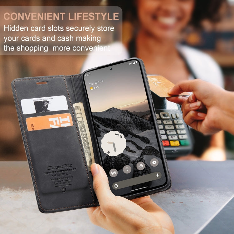 For Google Pixel 10 / 10 Pro / 9 CaseMe 013 Multifunctional Horizontal Flip Leather Phone Case(Black) - Google Cases by CaseMe | Online Shopping UK | buy2fix