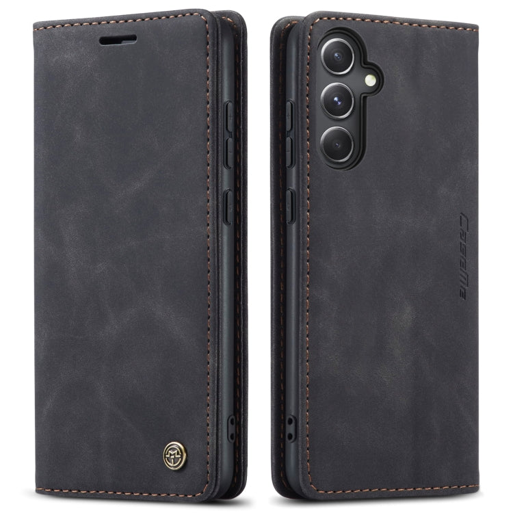 For Samsung Galaxy S23 FE 5G CaseMe 013 Multifunctional Horizontal Flip Leather Phone Case(Black) - Galaxy S23 FE 5G Cases by CaseMe | Online Shopping UK | buy2fix