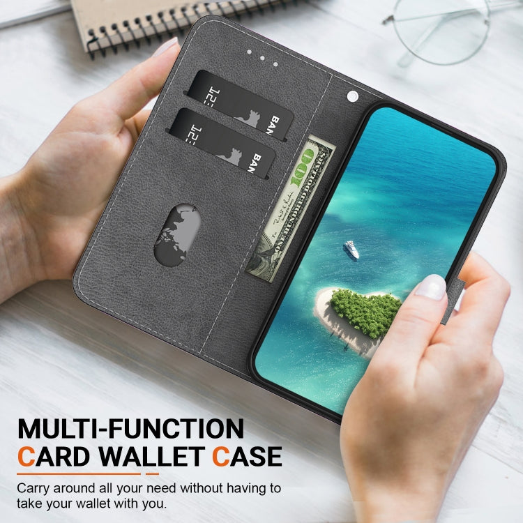 For Xiaomi Redmi K70E / Poco X6 Pro Crystal Texture Colored Drawing Leather Phone Case(Cherry Blossoms) - Xiaomi Cases by buy2fix | Online Shopping UK | buy2fix