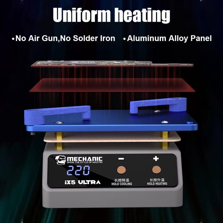 Mechanical IX5 Ultra Universal Preheating Platform for Motherboard Repair, Plug:US - Separation Equipment by MECHANIC | Online Shopping UK | buy2fix