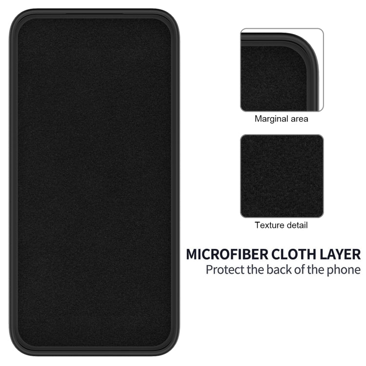 For Samsung Galaxy A55 5G Solid Color Liquid Silicone Dropproof Full Coverage Phone Case(Black) by buy2fix