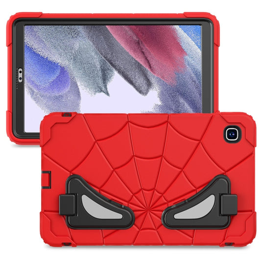 For Samsung Galaxy Tab A7 Lite T220 Spider Silicone Hybrid PC Shockproof Tablet Case(Red Black) by buy2fix