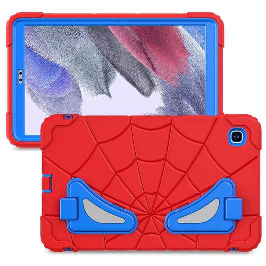 For Samsung Galaxy Tab A7 Lite T220 Spider Silicone Hybrid PC Shockproof Tablet Case(Red Blue) by buy2fix