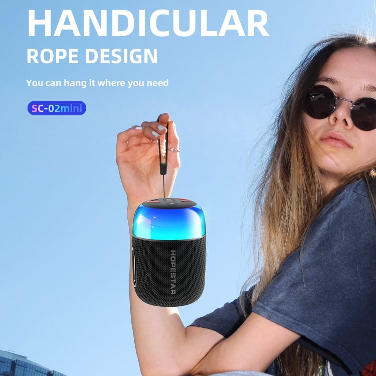 HOPESTAR SC-02 10W Portable Mini Wireless Bluetooth Speaker(Pink) - Mini Speaker by HOPESTAR | Online Shopping UK | buy2fix
