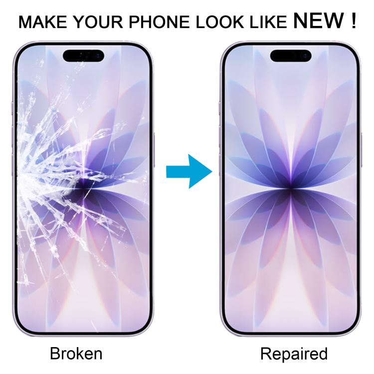 For iPhone 17 Front Screen Outer Glass Lens with OCA Optically Clear Adhesive -  by buy2fix | Online Shopping UK | buy2fix