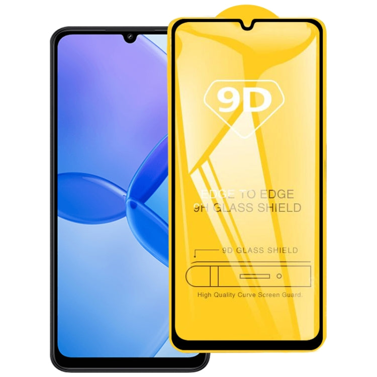 For Xiaomi Redmi 13R / Poco M6 9D Full Glue Screen Tempered Glass Film - by buy2fix | Online Shopping UK | buy2fix
