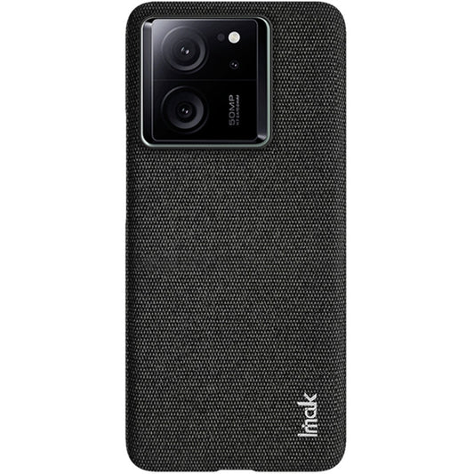 For Xiaomi Redmi K60 Ultra 5G imak Ruiyi Series Cloth Texture PU + PC Phone Case(Black) by imak