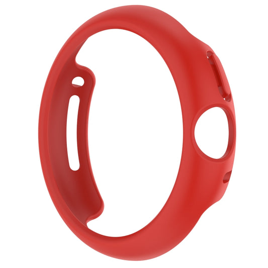 For Google Pixel Watch 2 Half Pack Hollow PC Watch Protective Case(Red) by buy2fix