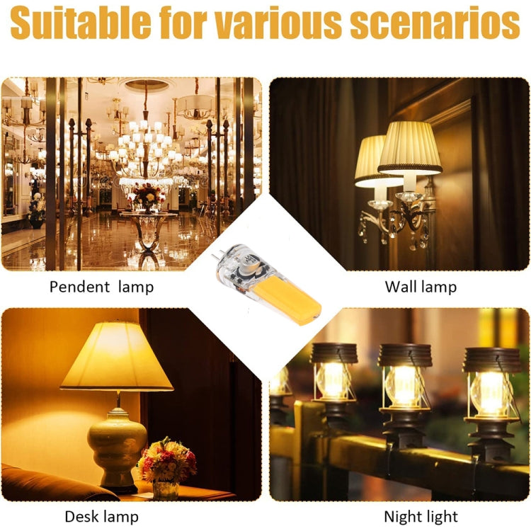 GY6.35 5W COB LED Corn Light, AC 12V, DC 12-24V(Warm White Light) by buy2fix