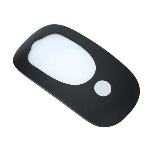 For Apple Magic Mouse 1 / 2 Mouse Silicone Protective Case(Black) by buy2fix
