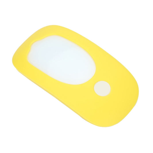 For Apple Magic Mouse 1 / 2 Mouse Silicone Protective Case(Yellow) by buy2fix
