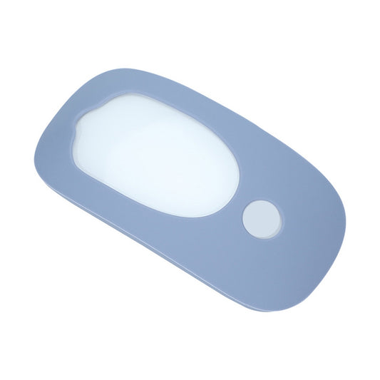 For Apple Magic Mouse 1 / 2 Mouse Silicone Protective Case(Gray Blue) by buy2fix