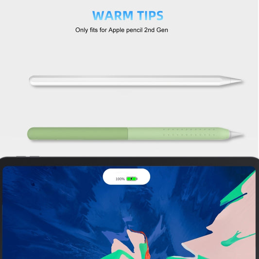 For Apple Pencil 2 / Pro DUX DUCIS Detachable Gradient Colorful Stylus Case(Gradient Green) by DUX DUCIS