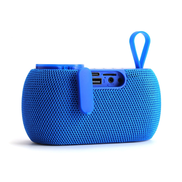 T&G TG810 2 in 1 Portable Outdoor Speaker + Mini Wireless Bluetooth Earphone(Blue) - Mini Speaker by T&G | Online Shopping UK | buy2fix