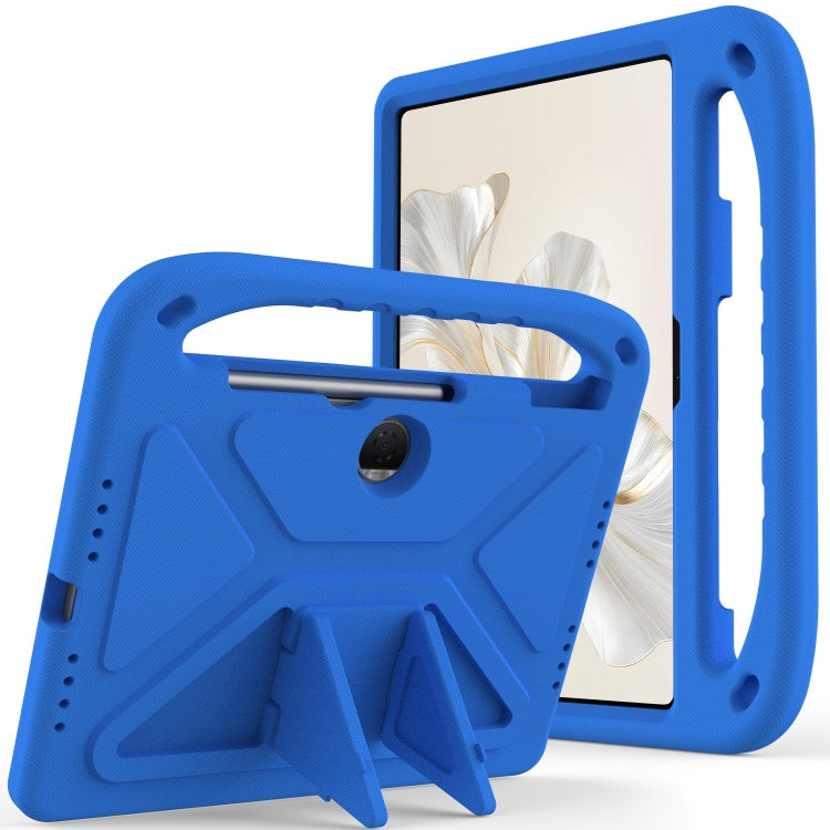 For Honor Pad 9 Handle Portable EVA Shockproof Tablet Case(Blue) - Honor by buy2fix | Online Shopping UK | buy2fix