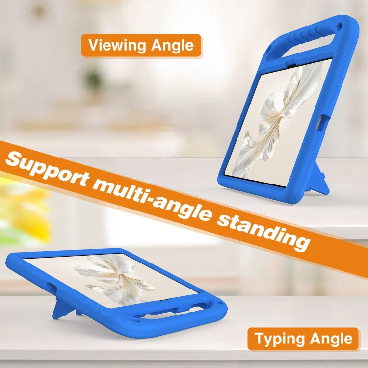 For Honor Pad 9 Handle Portable EVA Shockproof Tablet Case(Blue) - Honor by buy2fix | Online Shopping UK | buy2fix
