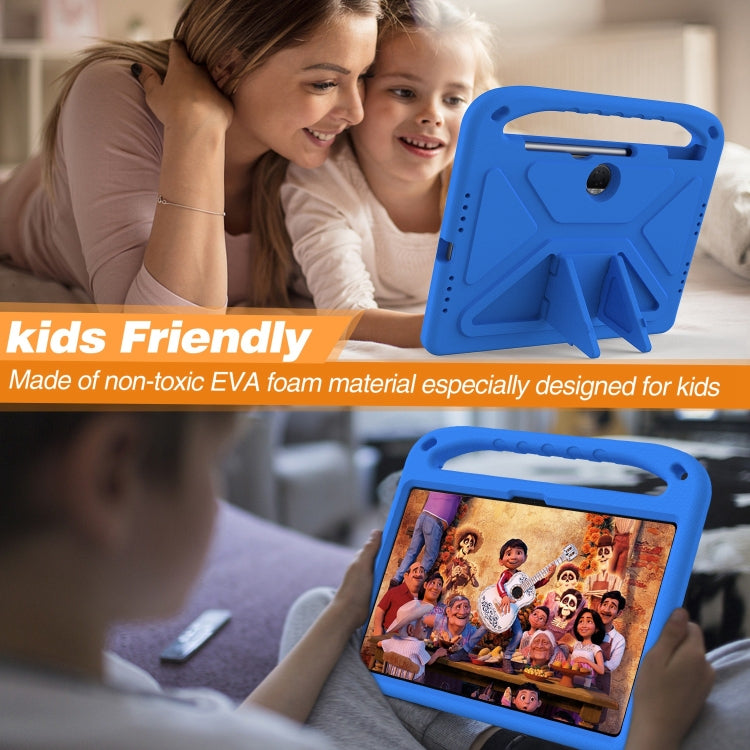 For Honor Pad 9 Handle Portable EVA Shockproof Tablet Case(Blue) - Honor by buy2fix | Online Shopping UK | buy2fix