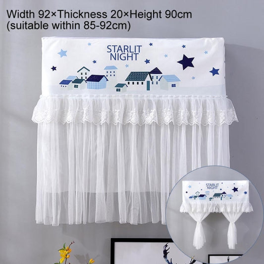 Do Not Take Dust-proof And Anti Direct Blowing Simple Wind Hanging Machine Air Conditioner Moon Cover, Size:Width 92 × Thickness 20 × Height 90cm(Clusters Of Stars) - Dust Covers by buy2fix | Online Shopping UK | buy2fix