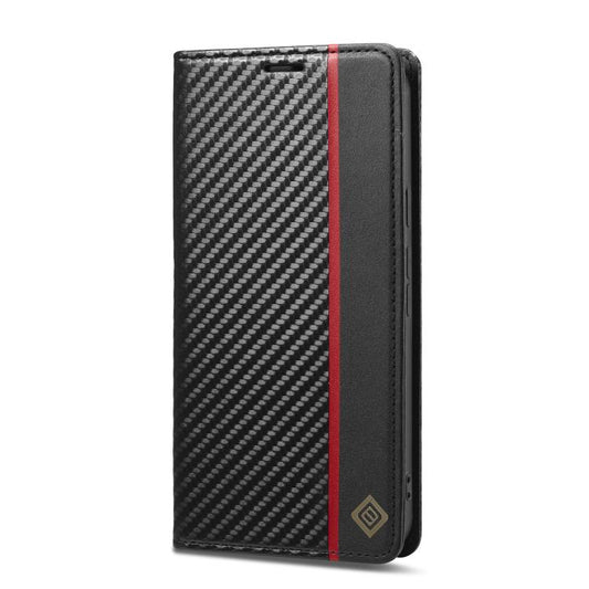 For Google Pixel 10 Pro XL LC.IMEEKE Carbon Fiber Leather Phone Case(Vertical Black) - Google Cases by LC.IMEEKE | Online Shopping UK | buy2fix