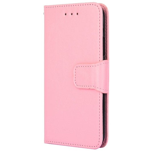 For Motorola Edge 5G 2024 Crystal Texture Leather Phone Case(Pink) by buy2fix