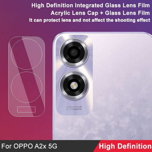 For OPPO A2x 5G imak Integrated Rear Camera Lens Tempered Glass Film by imak