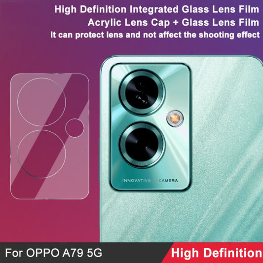 For OPPO A79 5G imak Integrated Rear Camera Lens Tempered Glass Film by imak