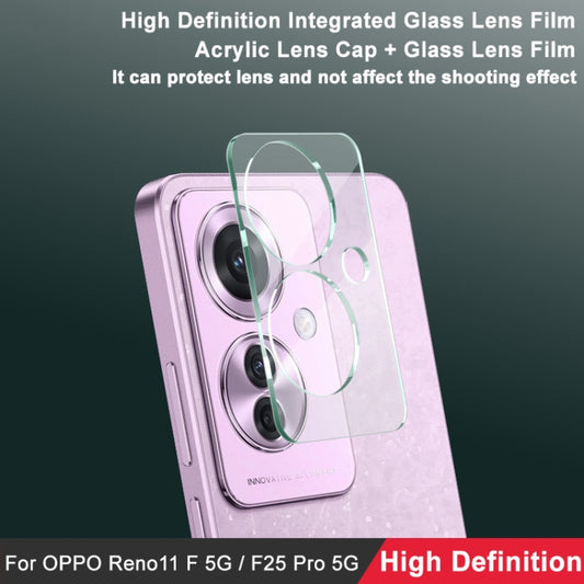 For OPPO Reno11 F 5G / F25 Pro 5G imak Integrated Rear Camera Lens Tempered Glass Film by imak