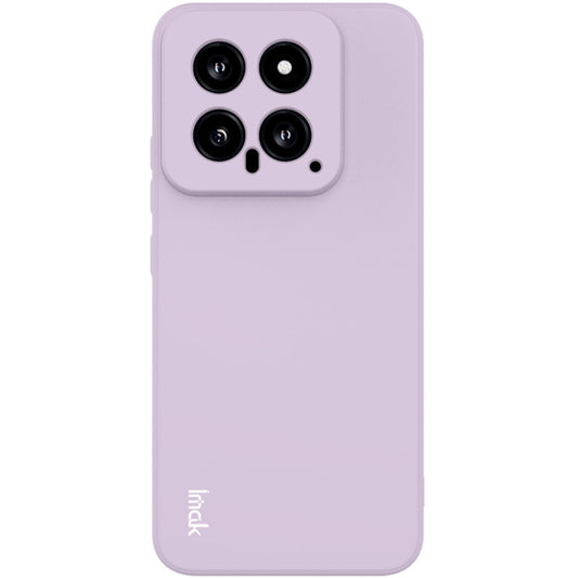 For Xiaomi 14 5G imak UC-4 Series Straight Edge TPU Phone Case(Purple) by imak